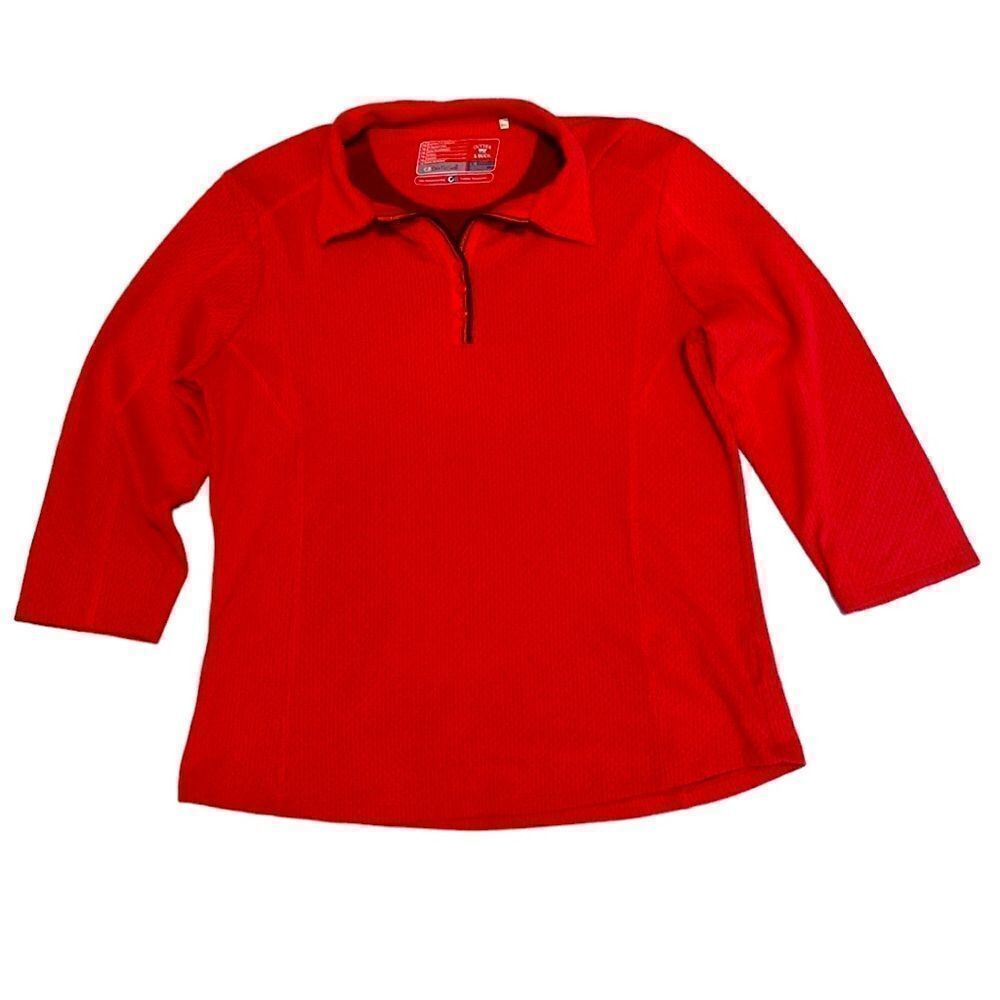 Cutter & Buck Women’s dry tech golf shirt shirt. Size Large